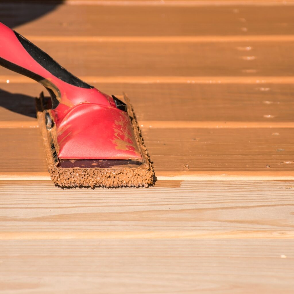 Patio Porch Coating Process SunnySide